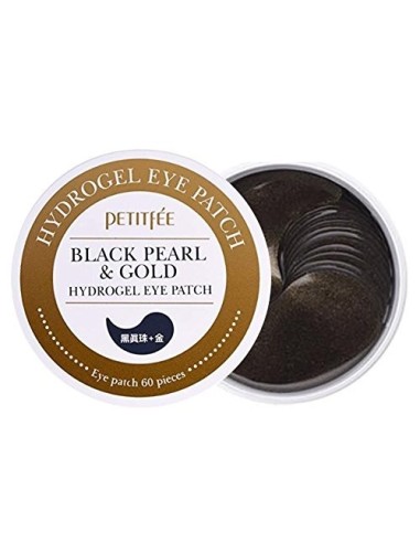 Black Pearl & Gold Hydrogel Eye Patch