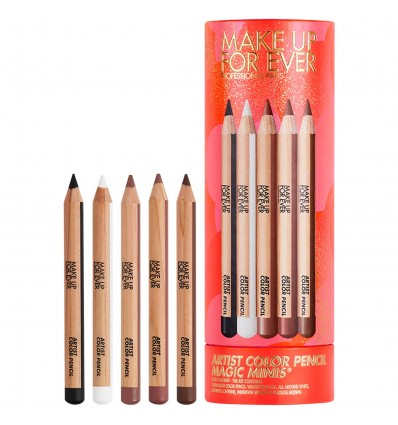 *SOBRE PEDIDO* Mini Artist Color Pencil Lipliner & Eyeliner Kit