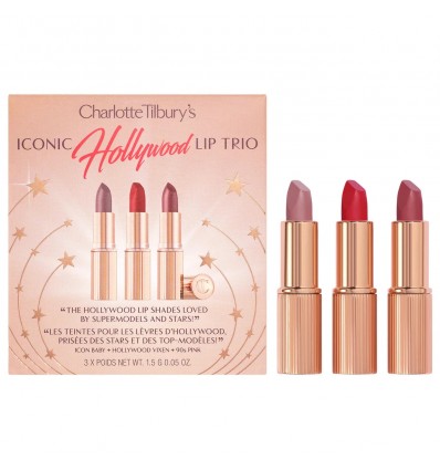 *SOBRE PEDIDO* Mini Iconic Hollywood Lipstick Trio Set