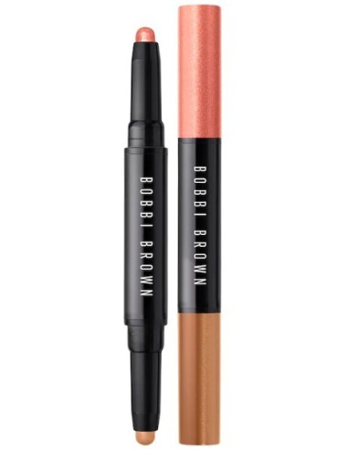 *SOBRE PEDIDO* (Pink Copper/Cashew) Dual-Ended Long-Wear Waterproof Cream Eyeshadow Stick