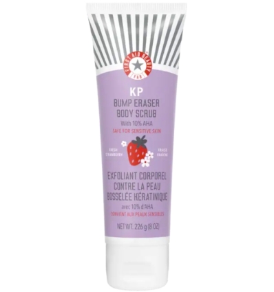 *SOBRE PEDIDO* KP Bump Eraser Body Scrub with 10% AHA –  Fresh Strawberry