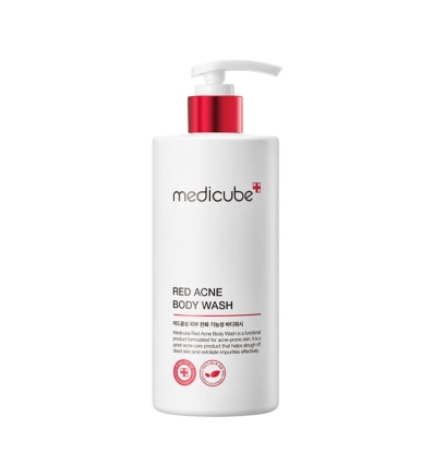 Red Acne Body Wash