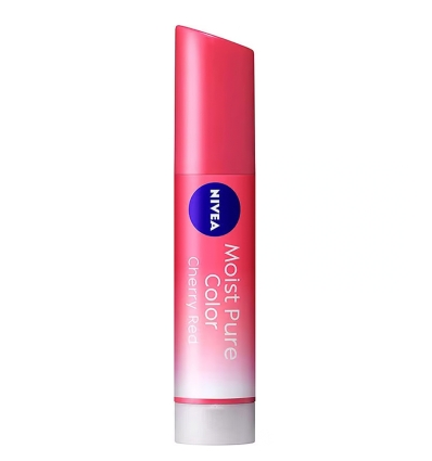 Nivea - (Cherry Red) Moist Pure Color Lip Balm SPF 20 PA++