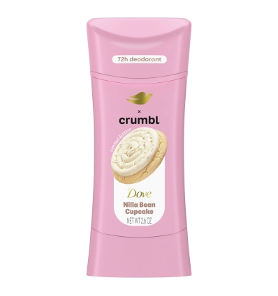 (Nilla Bean Cupcake) Crumbl Deodorant Stick